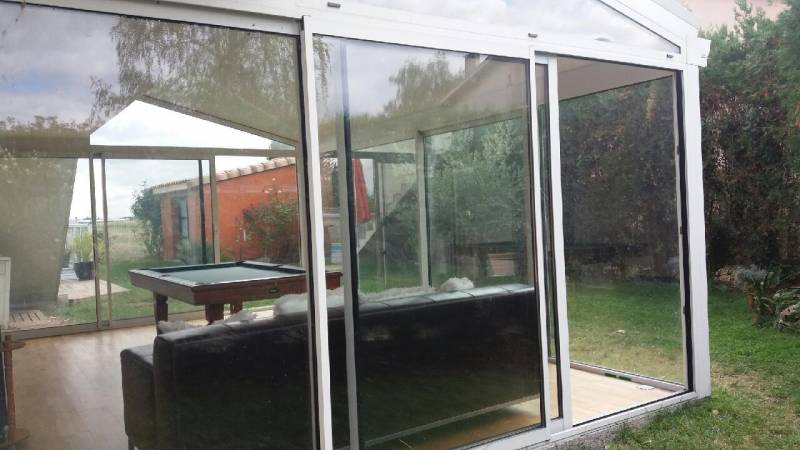 Véranda en aluminium Technal sur Martres Tolosane (31220)