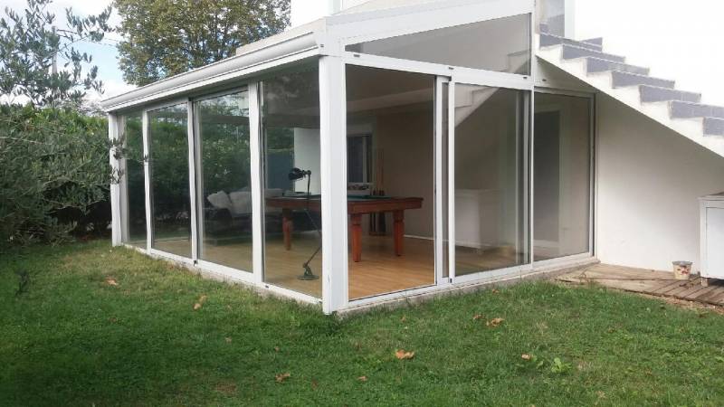 Véranda en aluminium Technal sur Martres Tolosane (31220)